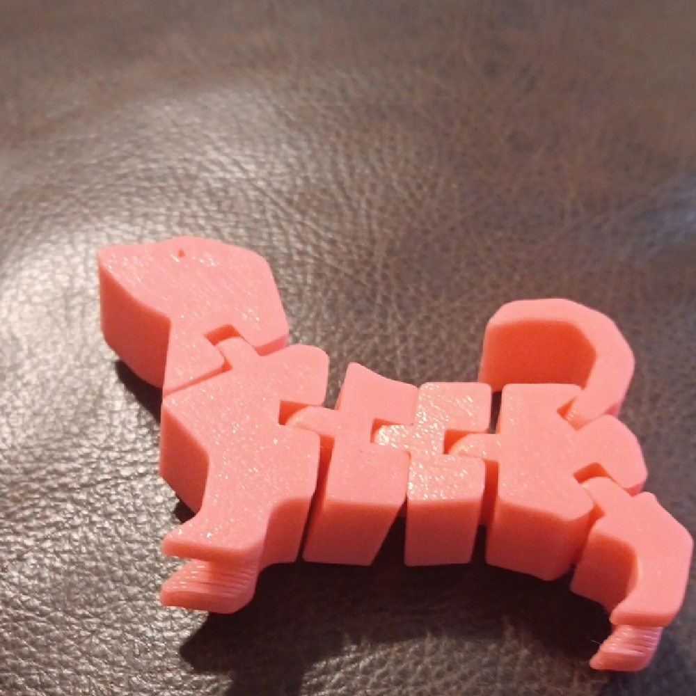 Pink Puzzle Dog Toy